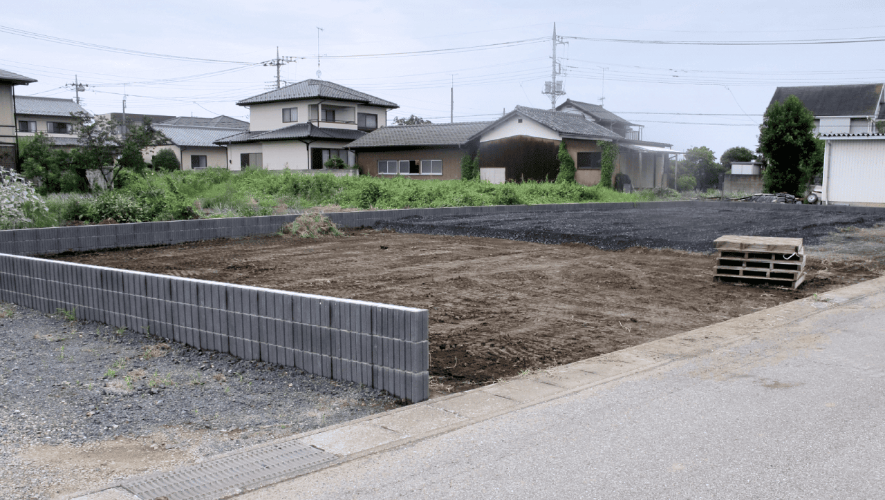 不動産売買用の土地